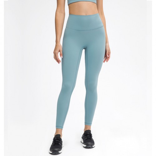 Women's European American Style Workout Leggings Double Sided Fleece Yoga Pants 