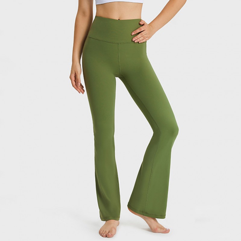 Stylish Slim Fitting Butt Lifting Flared Yoga Pants 