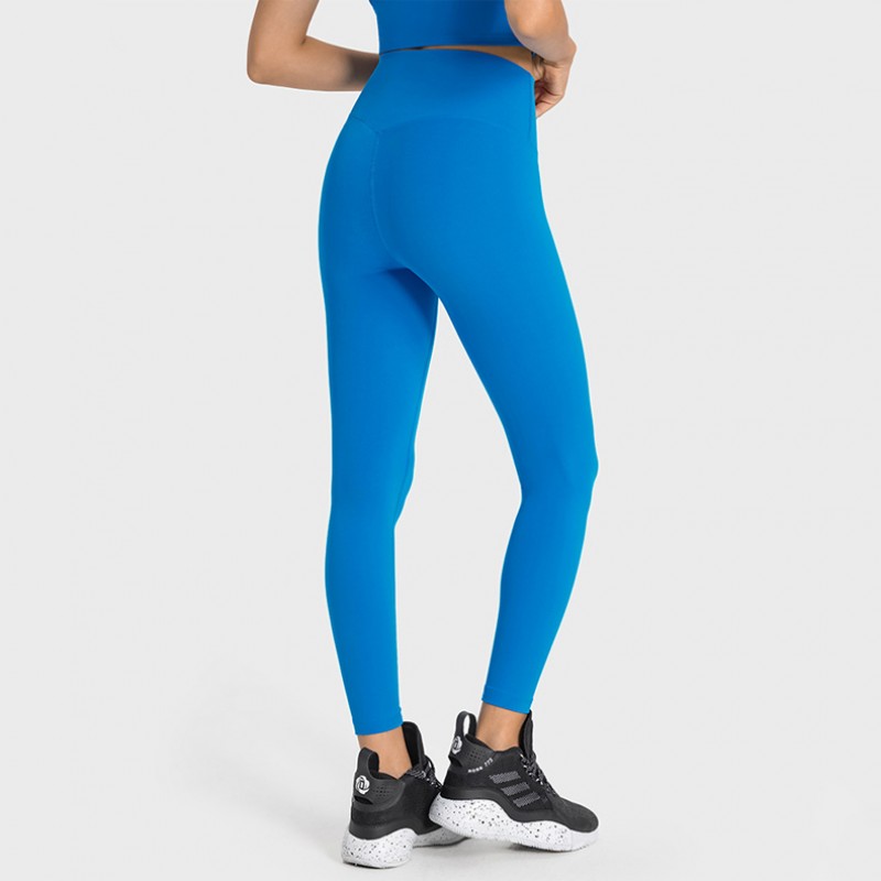 Peach Butt Lifting High Waisted Elastic Capri Yoga Pants for Workout 
