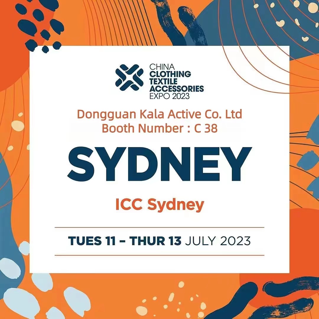  2023 Sydney China Clothing Textile &Accessoties Expo Invitation